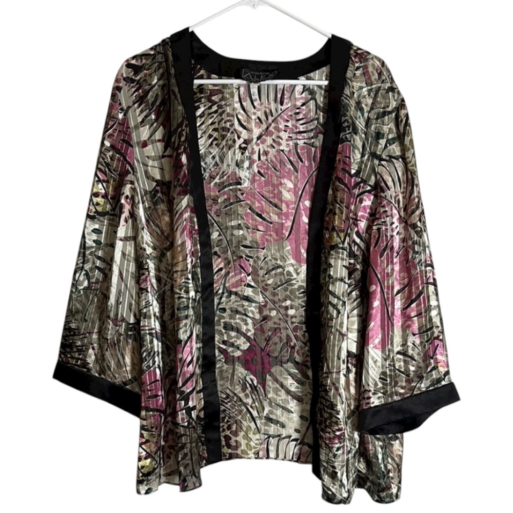 Alex Evenings Pink and Green size 3X